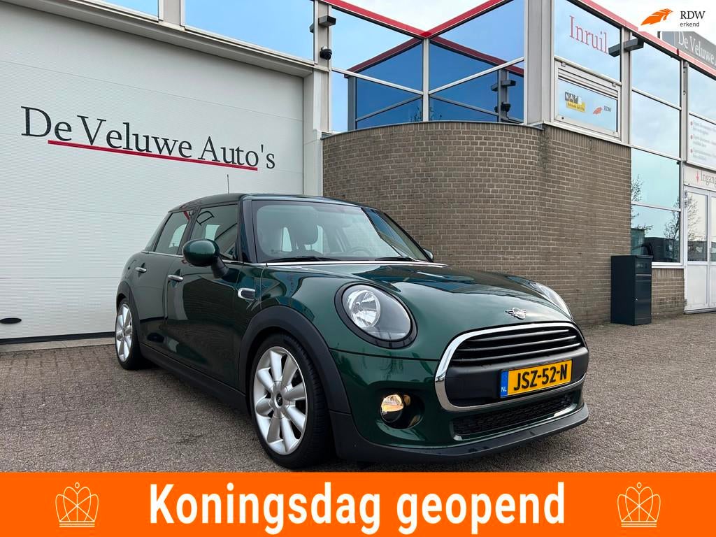 Mini Cooper 1.5 One Salt Business|BT|Climate control|5-deurs, Auto's, Stof, Gebruikt, 102 pk, Bedrijf