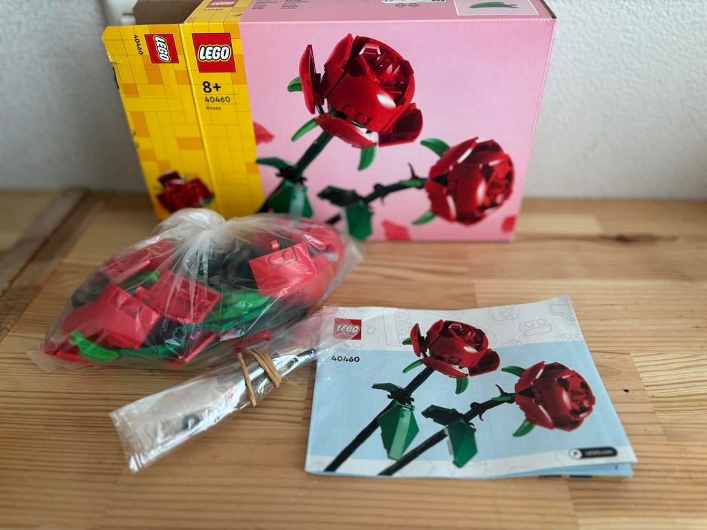 LEGO Rozen 2 stuks - Origineel in doos, Overige thema's, Lego, Nieuw, Ophalen of Verzenden
