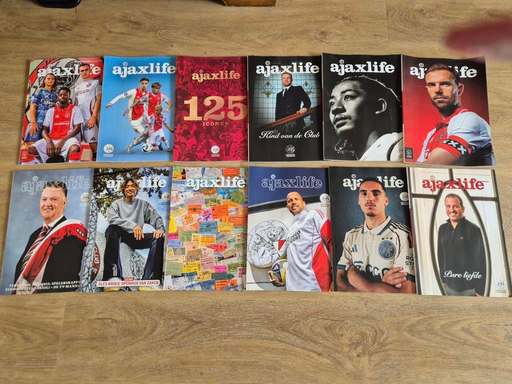 Ajax Life tijdschriften, Boeken, Tijdschriften en Kranten, Ophalen of Verzenden, Gelezen, Sport en Vrije tijd