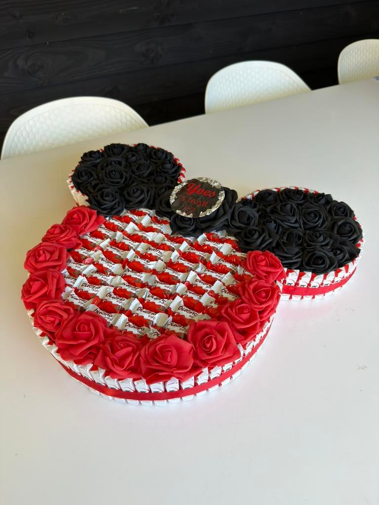 Mickey mouse, minnie mouse cadeau - kindercadeau - chocola, Ophalen, Nieuw, Verjaardag
