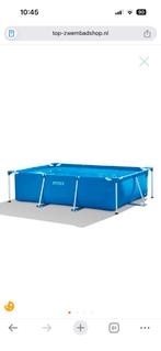 Intex zwembad met pomp, Ophalen, Minder dan 80 cm, Opzetzwembad, Rechthoekig