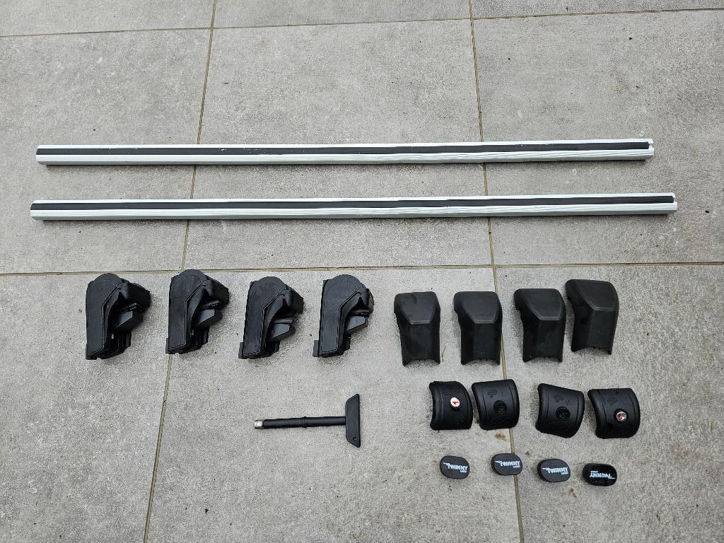 Dakdragers voor Volkswagen Passaat, open rail systeem, Ophalen, Gebruikt