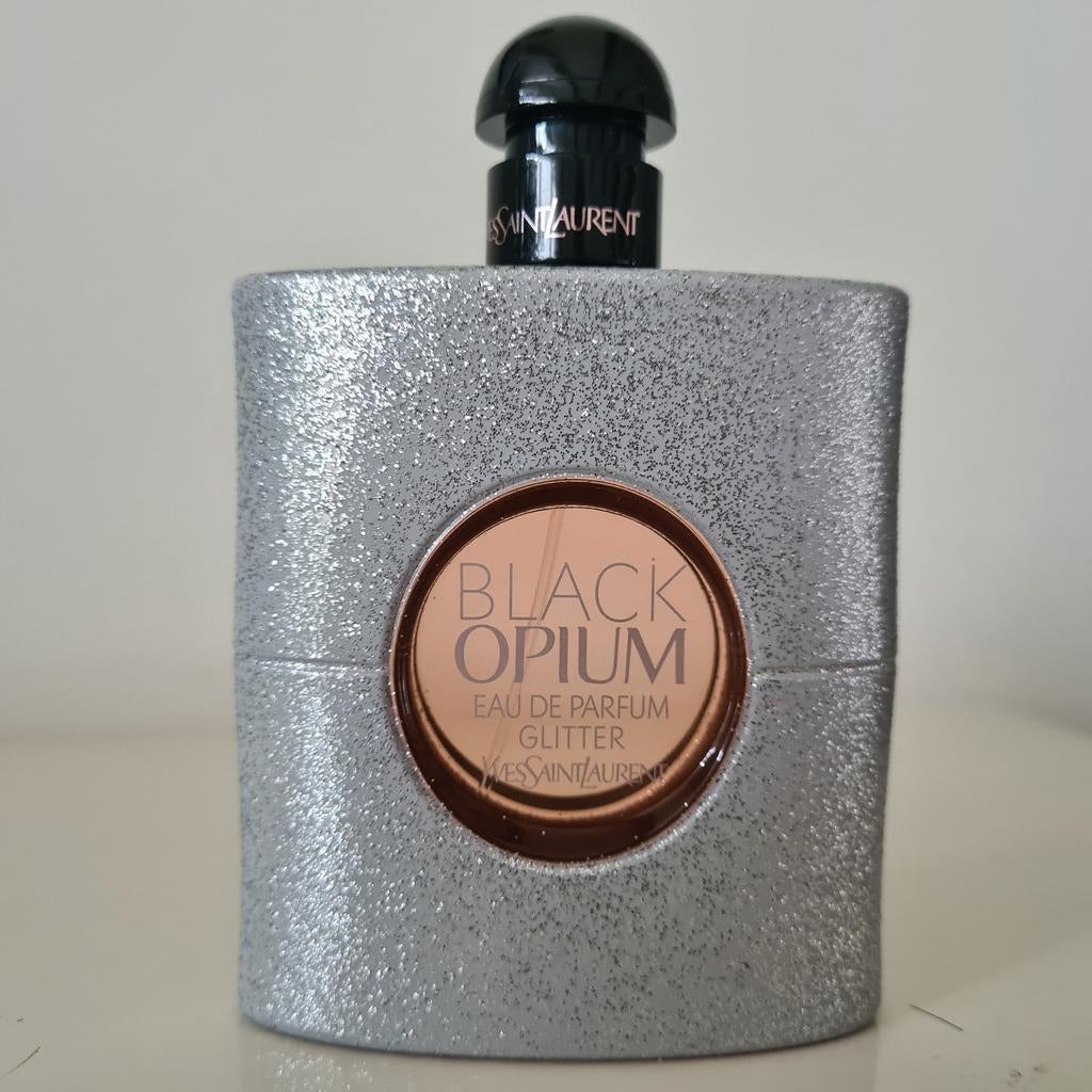 90 ml black opium glitter eau de parfum ysl 90 ml edp, Ophalen of Verzenden, Nieuw