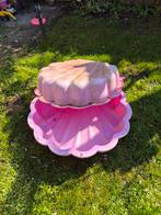 Roze zandbak in schelpvorm - Gebruikt, Kinderen en Baby's, Ophalen, Gebruikt
