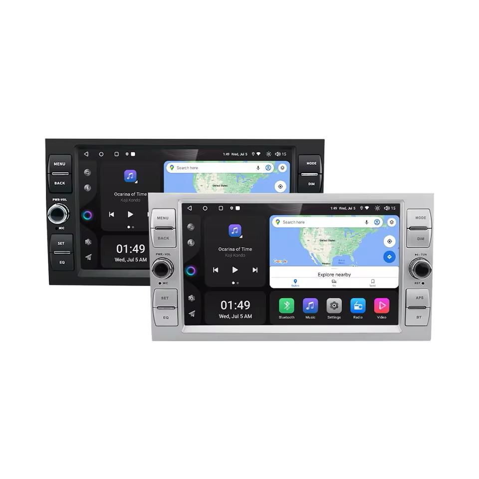 Kapud 8" Android Car Radio Multimedia Player Stereo, Auto diversen, Ophalen of Verzenden, Zo goed als nieuw