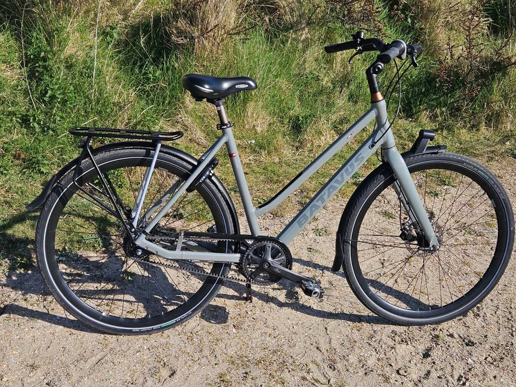 Batavus Dinsdag Exclusive Belt 8V 53cm, Ophalen, 53 tot 56 cm, Versnellingen, Batavus