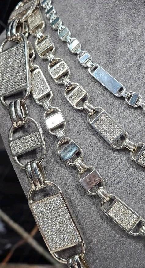 925 Zilveren Magnum Ketting 70cm / 10mm