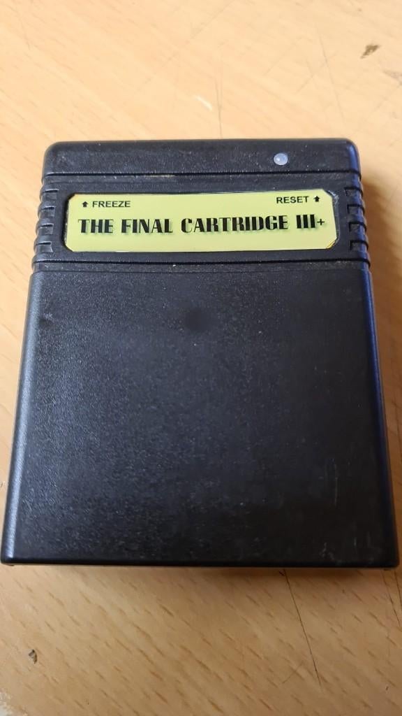 Final-III+ cartridge met 17 handige tools, Computers en Software, Vintage Computers, Ophalen of Verzenden, Commodore C 64