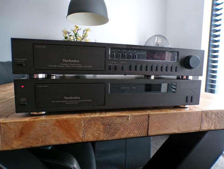4dlg Technics/Dynavox voor-eindversterker set met timer, Audio, Tv en Foto, Stereo-sets, Gebruikt, Tuner of Radio, Overige merken