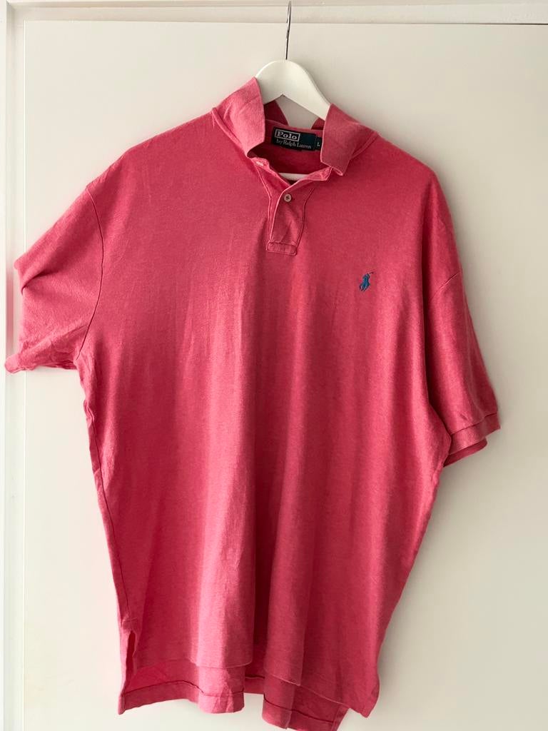 Ralph lauren polo, Kleding | Heren, Ophalen of Verzenden, Zo goed als nieuw, Maat 52/54 (L), Roze