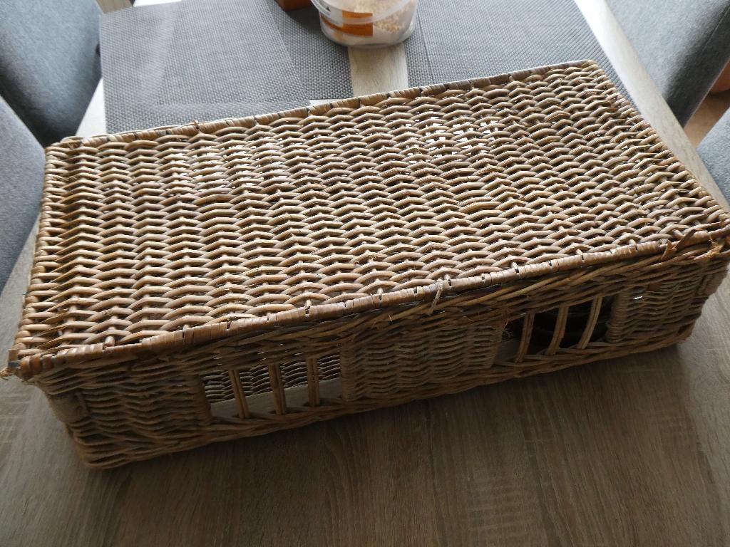 Duitse transportmand voor hulzen., Ophalen of Verzenden, Landmacht, Duitsland, Kist of Geocache