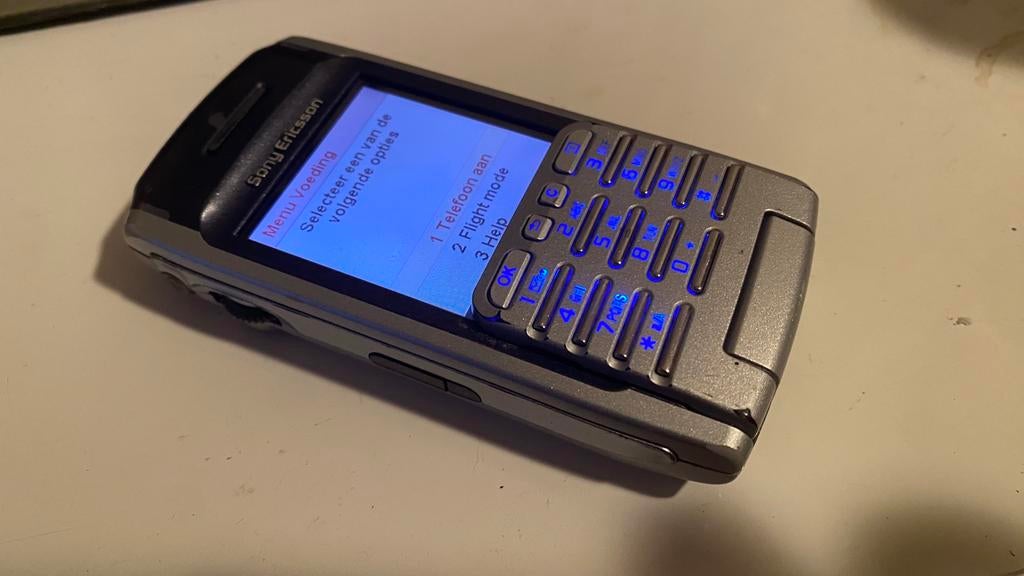Sony Ericsson P 900 in goede staat, Ophalen, Gebruikt, Overige systemen, Grijs