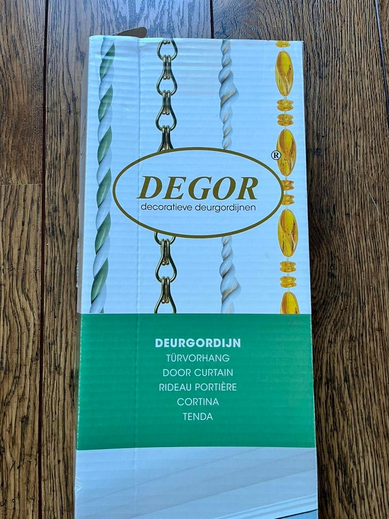 Degor vliegengordijn z.g.a.n. 90x200 voor 60!, Doe-het-zelf en Verbouw, Deuren en Horren, Kunststof, 80 tot 100 cm, Nieuw, Ophalen of Verzenden