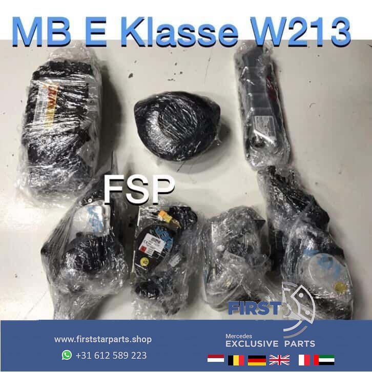W213 AMG airbag set + gordels Mercedes E Klasse 2016-2018 63, Gebruikt, -, Ophalen of Verzenden, -