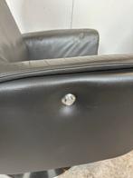 HJORT KNUDSEN fauteuil leer, Leer, Ophalen of Verzenden, Zo goed als nieuw, X