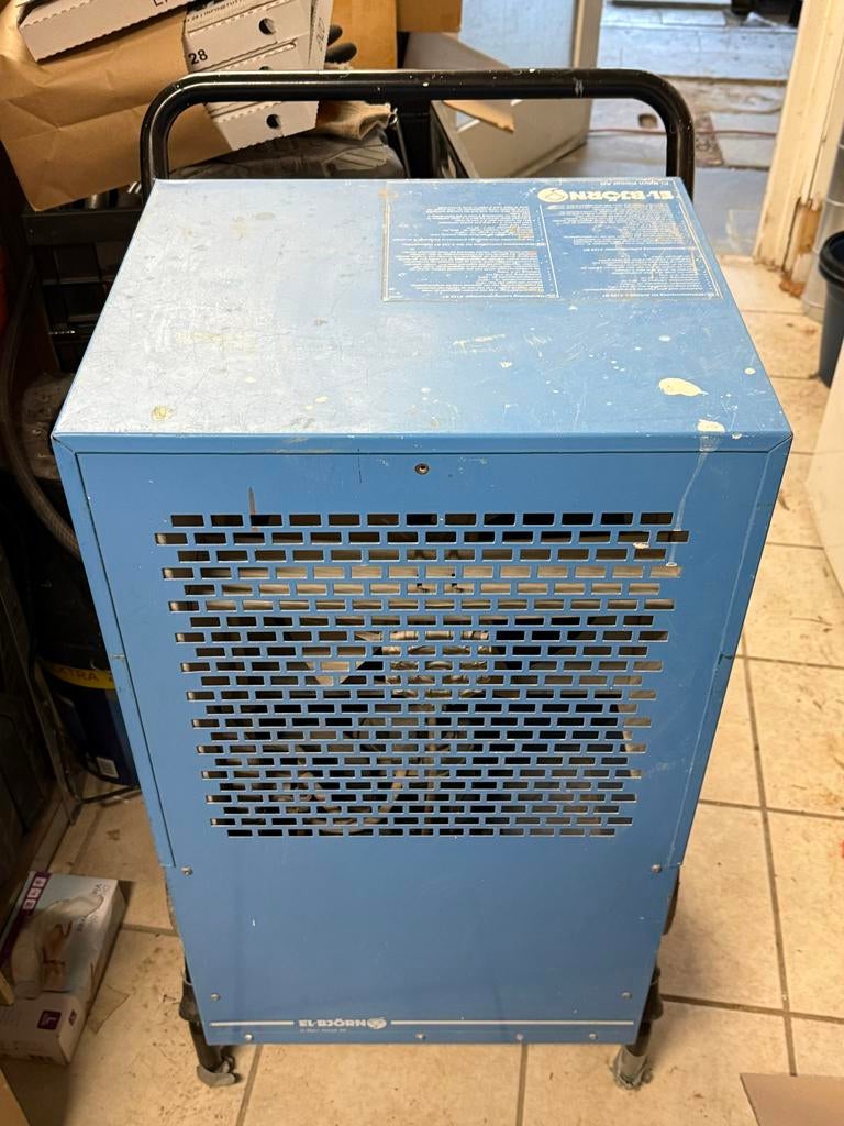 El-Björn A125BT bouwdroger, Ophalen, Gebruikt, Ventilator