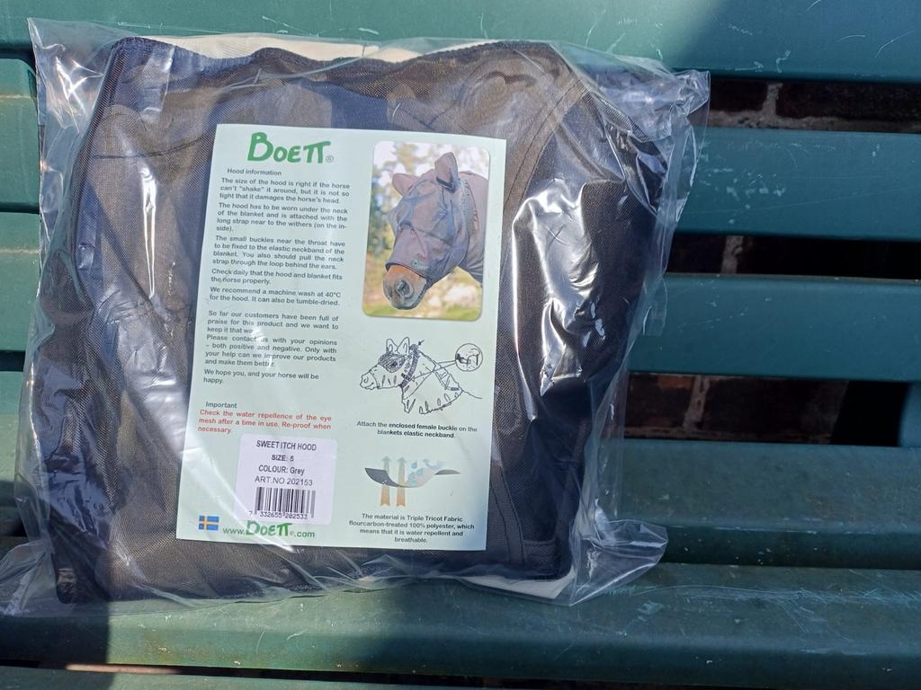 Boett eczeem hoofdkap paard, Dieren en Toebehoren, Ophalen of Verzenden, Nieuw