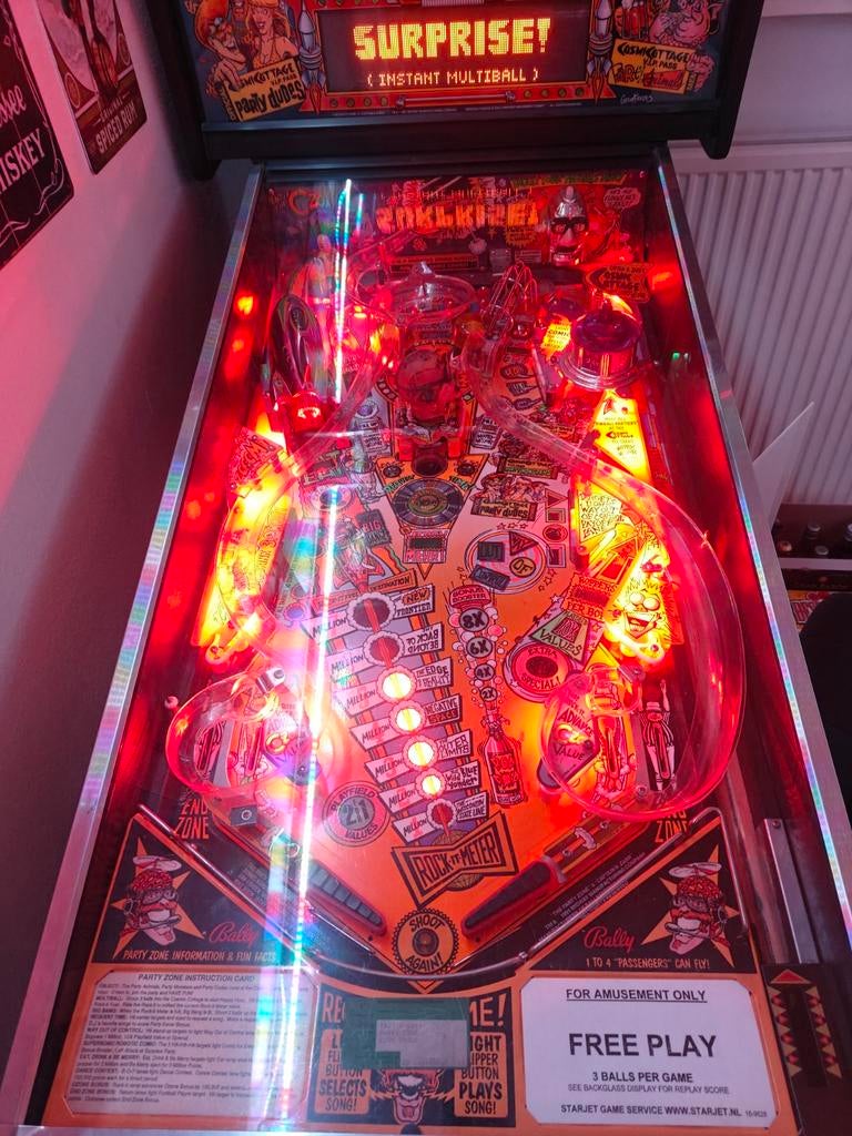 Part zone Flipper pinball, Verzamelen, Automaten | Flipperkasten, Ophalen, Flipperkast