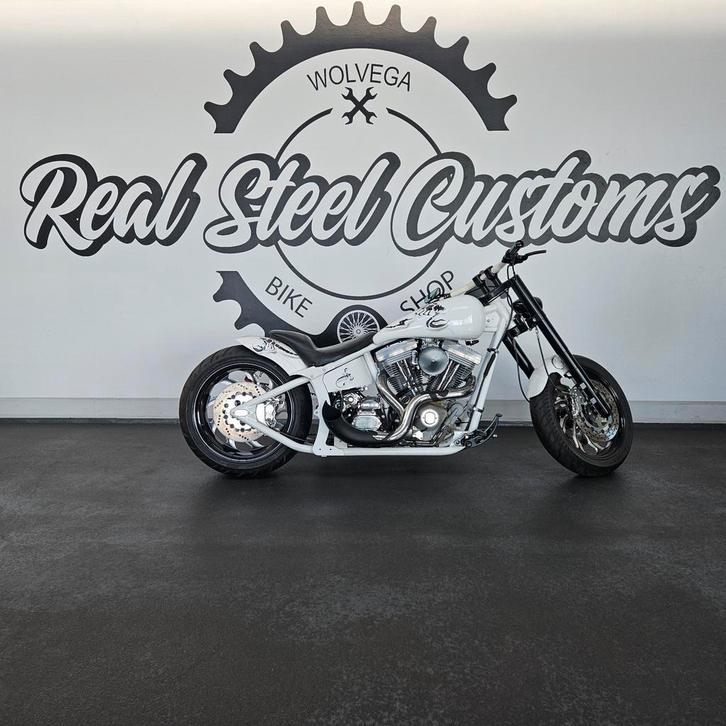 EIGENBOUW UNCLE BUNT €14500, Motoren, Motoren | Harley-Davidson, Particulier, Chopper, Ophalen