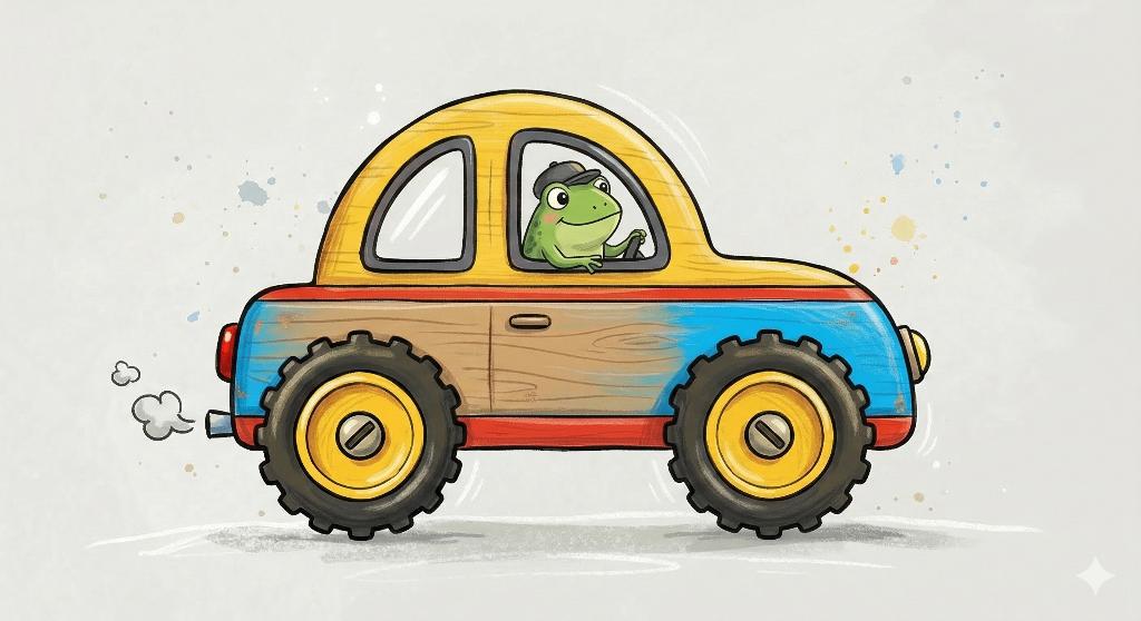 Frog Car, Ophalen, Gebruikt