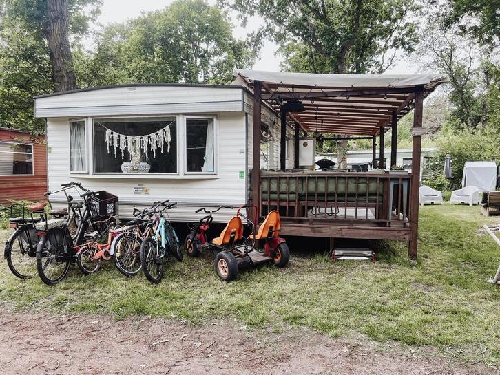 Stacaravan op camping Bakkum -te huur, Caravans en Kamperen, Verhuur