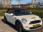 Mini 1.6 Cooper S Cabrio 2011 Wit, Auto's, Mini, 4 cilinders, Cabriolet, 4 stoelen, Wit