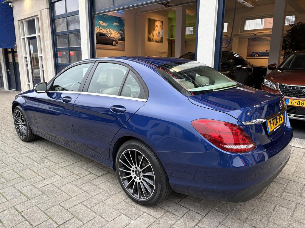 Mercedes-Benz C-Klasse 180 Ambition NL AUTO/TOPSTAAT, Achterwielaandrijving, Gebruikt, Blauw, Bedrijf