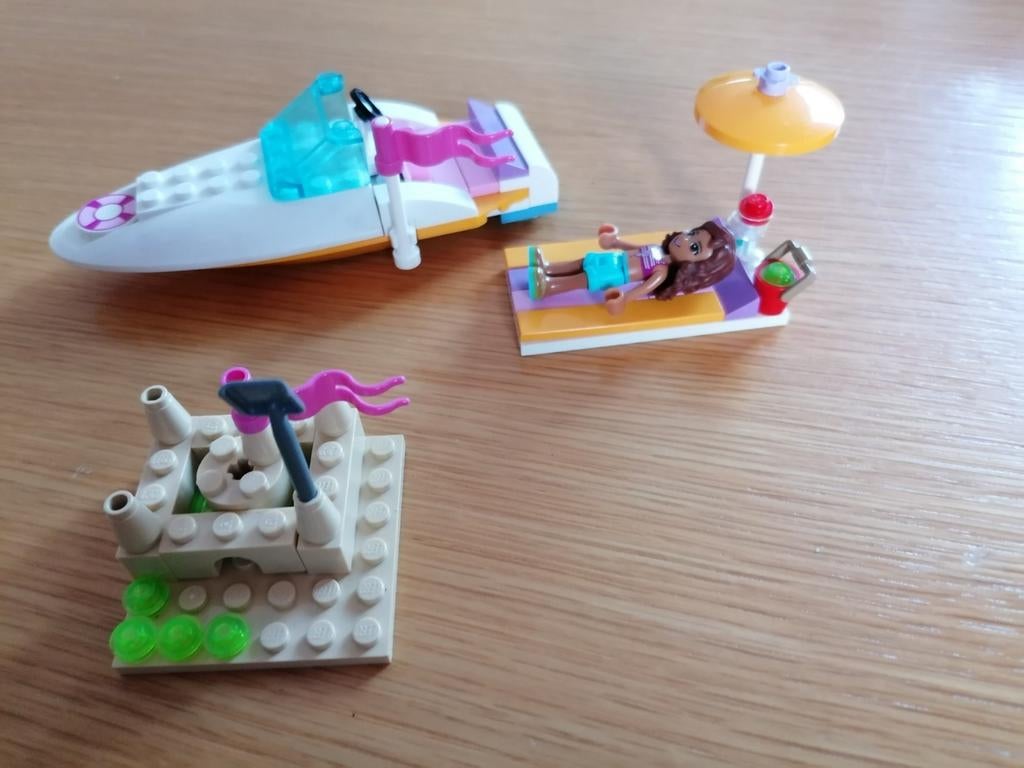 Lego friends speedboot. 3937, Ophalen of Verzenden, Zo goed als nieuw