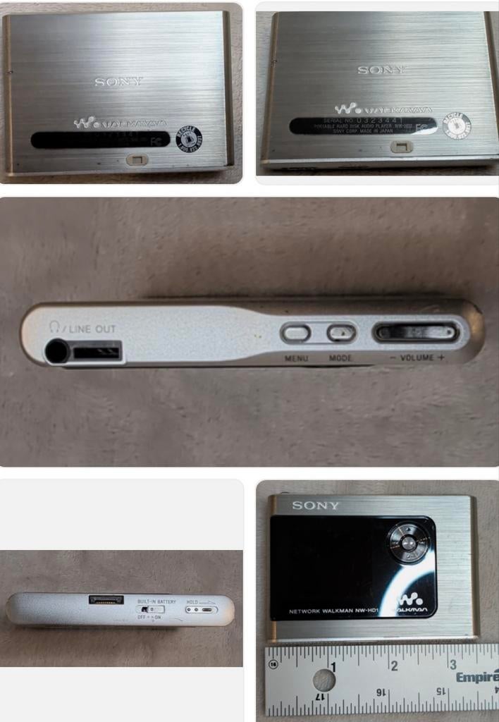 Sony Network Walkman NW-HD1 - 20GB MP3-speler, Ophalen of Verzenden, Zo goed als nieuw, Sony, 20 tot 40 GB