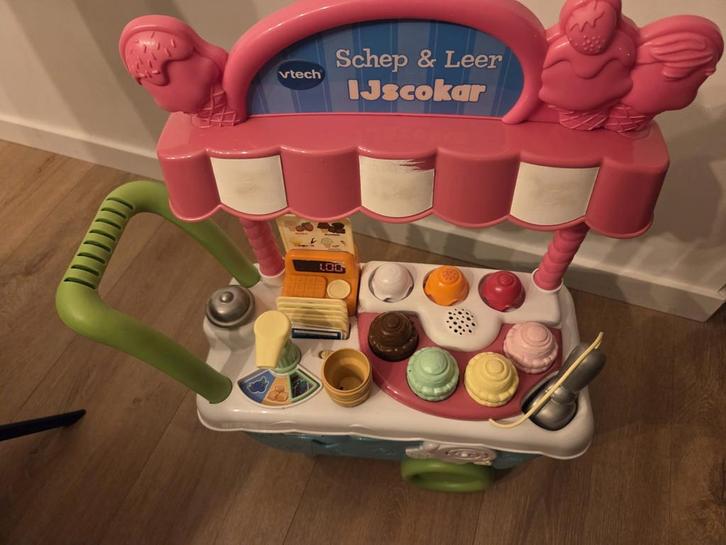VTech Schep & Leer IJscokar - Interactief Speelgoed, Kinderen en Baby's, Speelgoed | Vtech, Gebruikt, 2 tot 4 jaar, Ophalen