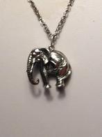 zilveren langen ketting met hanger, Met hanger, Verzenden, Zo goed als nieuw, Zilver