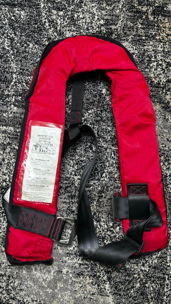 2x Zwemvest / Reddingsvest 120kg - automatisch, Watersport en Boten, Watersportkleding, Ophalen, Gebruikt, Dame of Heer, Reddingsvest of Zwemvest