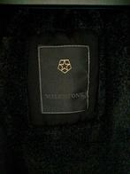 zwarte lange herenjas, Maat 52/54 (L), Zwart, Milestone, Ophalen of Verzenden