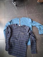 2 Scotch & Soda Home Alone gestreepte trui, Blauw, Scotch and Soda, Maat 56/58 (XL), Ophalen of Verzenden