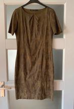 Steps jurk faux cuir / suèdine – maat S, Kleding | Dames, Jurken, Bruin, Ophalen of Verzenden, Zo goed als nieuw, Maat 36 (S)