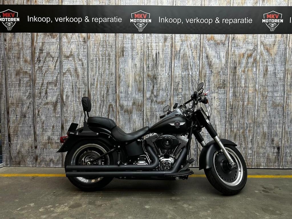 HARLEY-DAVIDSON FAT BOY LO FLSTFB (bj 2011) 10,007 km, Motoren, 2 cilinders, HARLEY-DAVIDSON, Bedrijf, Meer dan 35 kW