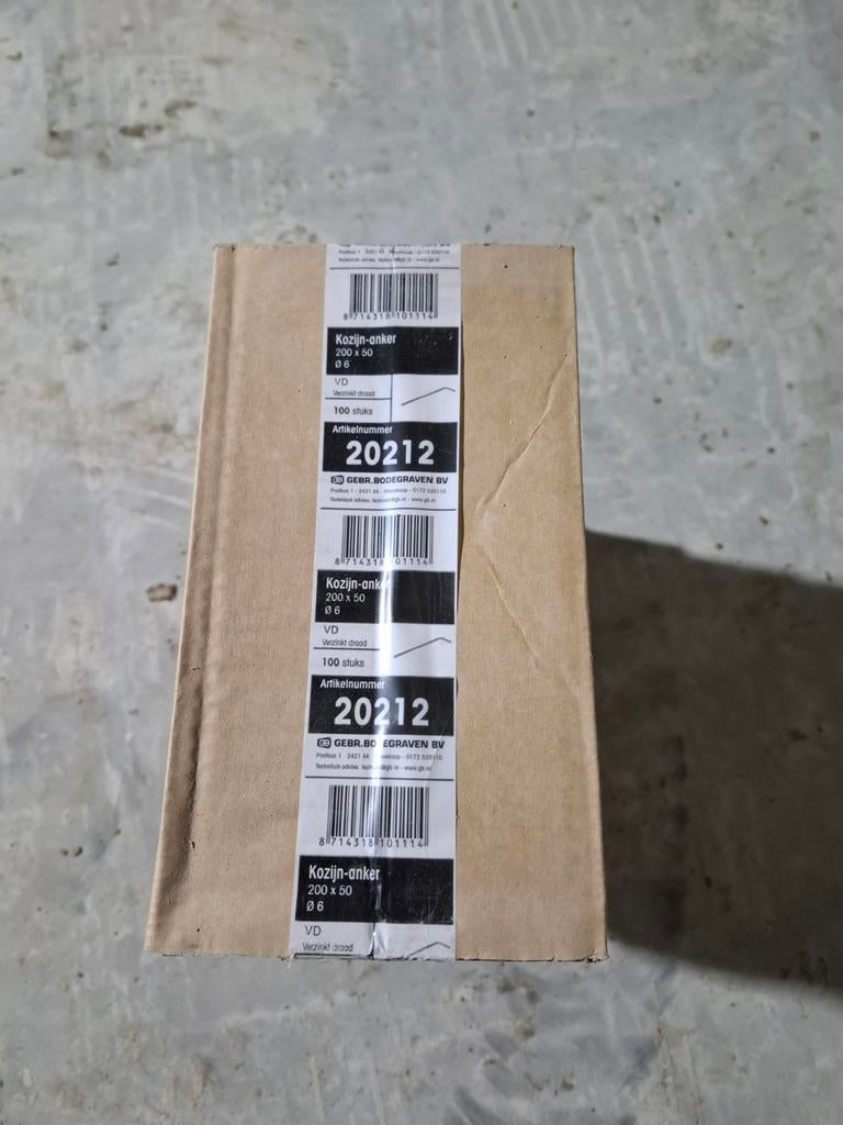 Kozijnankers, Ophalen of Verzenden, Nieuw