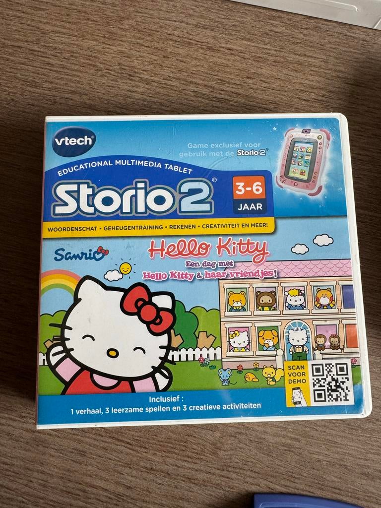VTech Storio 2 Hello Kitty Educatieve Tablet Game, Kinderen en Baby's, Speelgoed | Vtech, Ophalen of Verzenden, Gebruikt, 2 tot 4 jaar