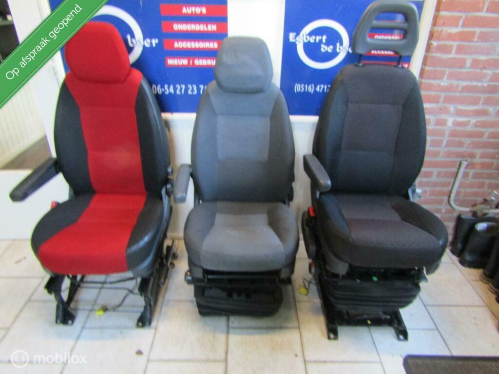 stoel 10 x in geveerd en normaal ducato boxer jumper etc, Gebruikt, Fiat, Ophalen of Verzenden, Fiat