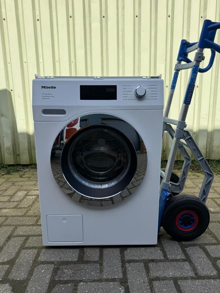 Miele W1 Excellence PowerWash & 8KG ModernLife - 1600 Toeren, Witgoed en Apparatuur, Ophalen, 8 tot 10 kg, Voorlader, 85 tot 90 cm
