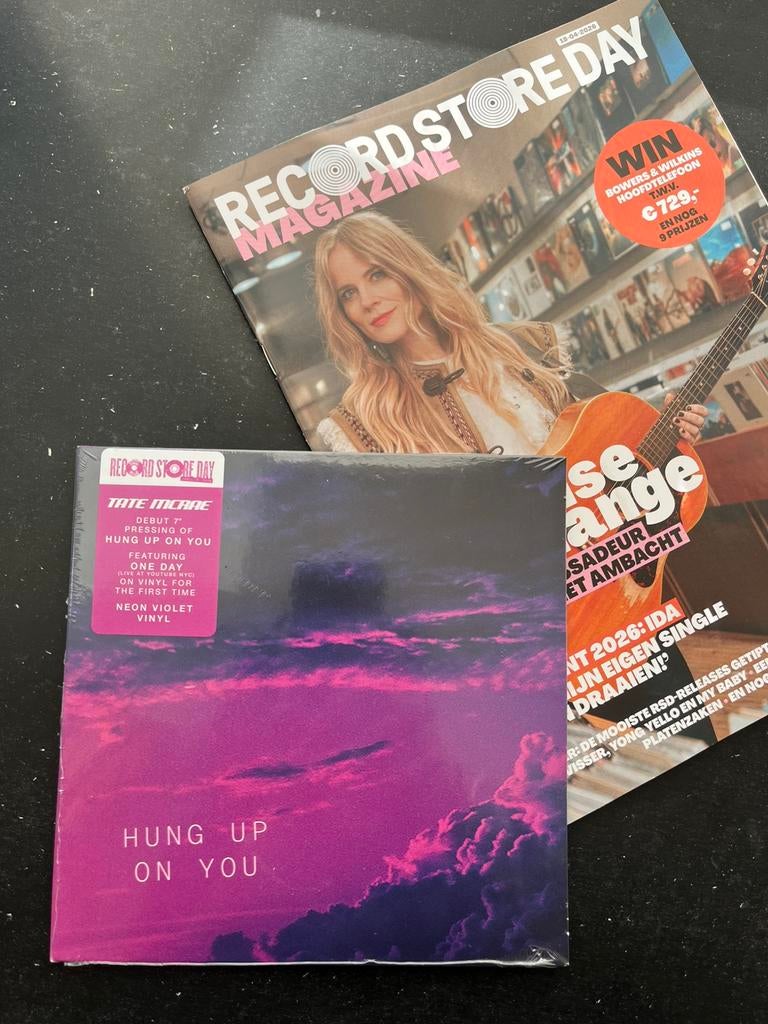 Tate McRae - Hung up on you RSD 2026, Limited edition, 7 inch, Single, 2020 tot heden