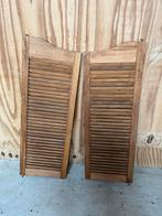 Houten louvre saloon deurtjes, Ophalen, Gebruikt, Minder dan 80 cm, Binnendeur