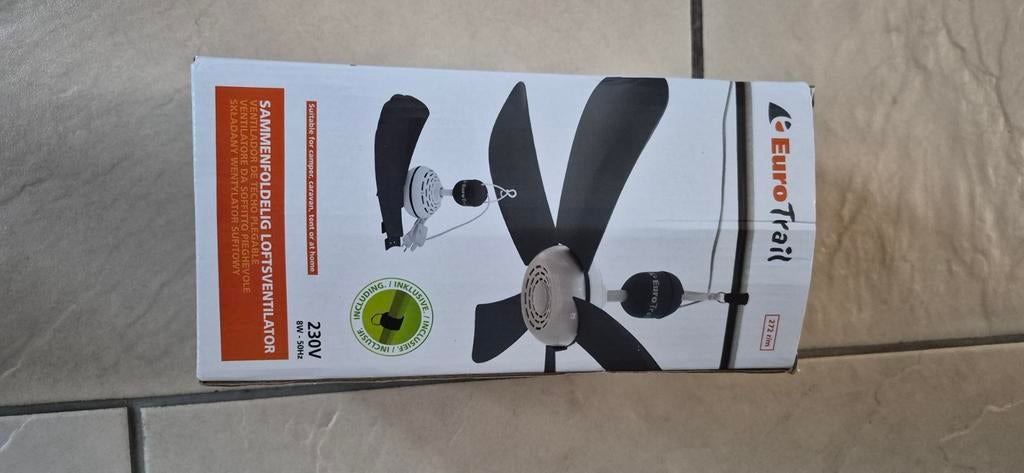 Eurotrail Opvouwbare Tent Ventilator,nieuw in doos, Ophalen, Nieuw