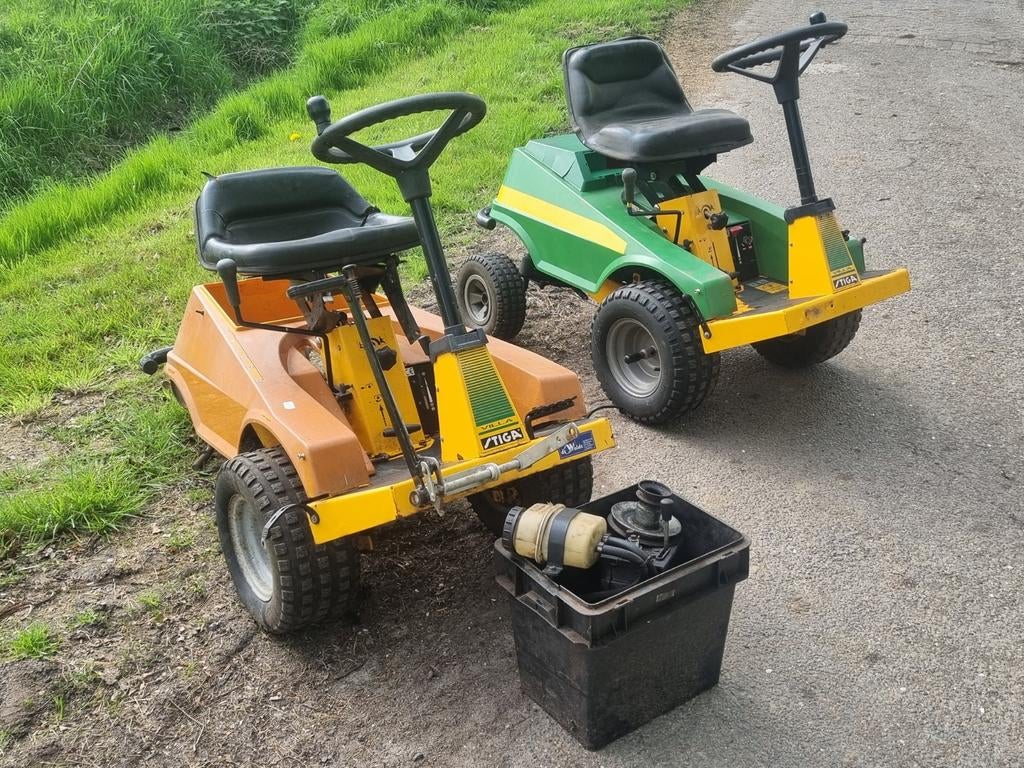 Stiga villa HST onderdelen loop/sloop opknapper Export, Tuin en Terras, Ophalen, Gebruikt