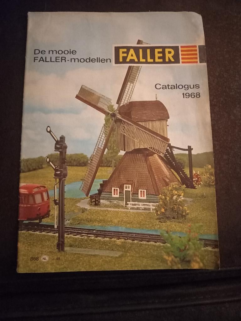 Faller catalogus 1968, Hobby en Vrije tijd, Modeltreinen | H0, Overige merken, Gelijkstroom of Wisselstroom, Zo goed als nieuw