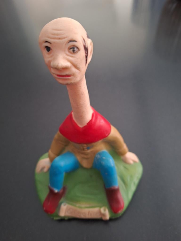 Efteling oud piepspeeltje Langnek, Ophalen, Beeldje of Poppetje