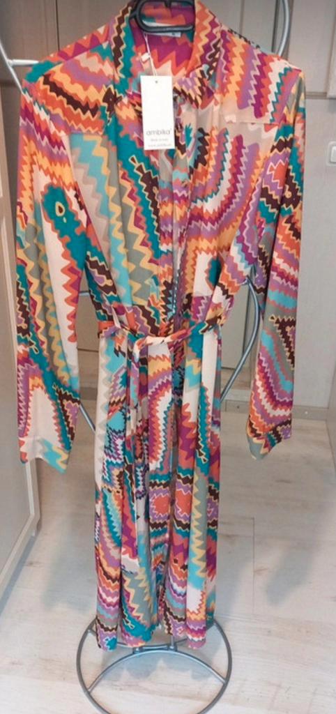 Ambika maxi-jurk nieuw Ibiza style XL, Kleding | Dames, Jurken, Nieuw, Maat 46/48 (XL) of groter, Blauw, Onder de knie, Ophalen of Verzenden