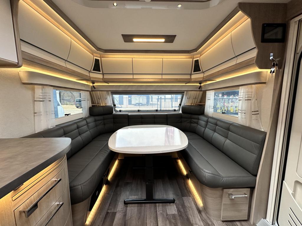 Kabe Imperial 780 TDL E9, Caravans en Kamperen, Caravans, Overige typen, Rondzit, Bedrijf, Kabe