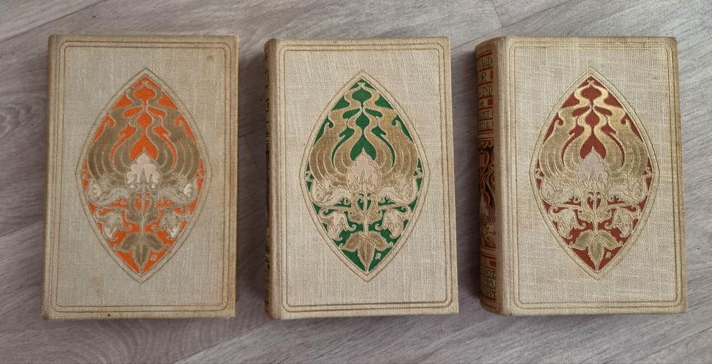 Set ‘Gejaagd door de Wind’ Illustr. Anton Pieck, luxe linnen, Antiek en Kunst, Ophalen of Verzenden, Margaret Mitchell