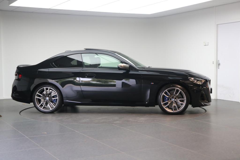 BMW 2 Serie Coupe M240i xDrive High Executive Automaat / Sch, Auto's, BMW, Gebruikt, 4 stoelen, Zwart, 374 pk